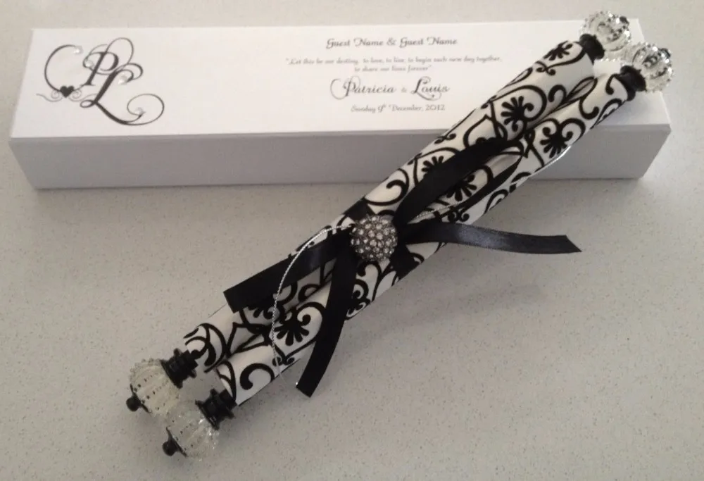 Black Glass Scroll with Suede