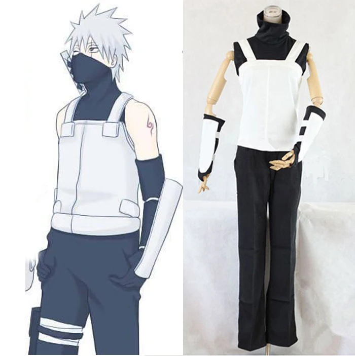 Amime Naruto Shippuden Kakashi Hatake Anbu Cosplay Traje Conjunto Completo Uniformes Disfraces De Halloween Halloween Costume Bride Costume Knifehalloween Costumes Chicken Aliexpress