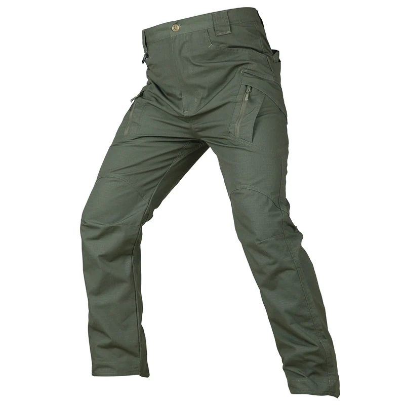 Army Green Refire gear уличные походные брюки мужские охотничьи Тактические армейские военные брюки карго эластичные водонепроницаемые страйкбольные камуфляжные брюки 7 цветов - Цвет: Army Green
