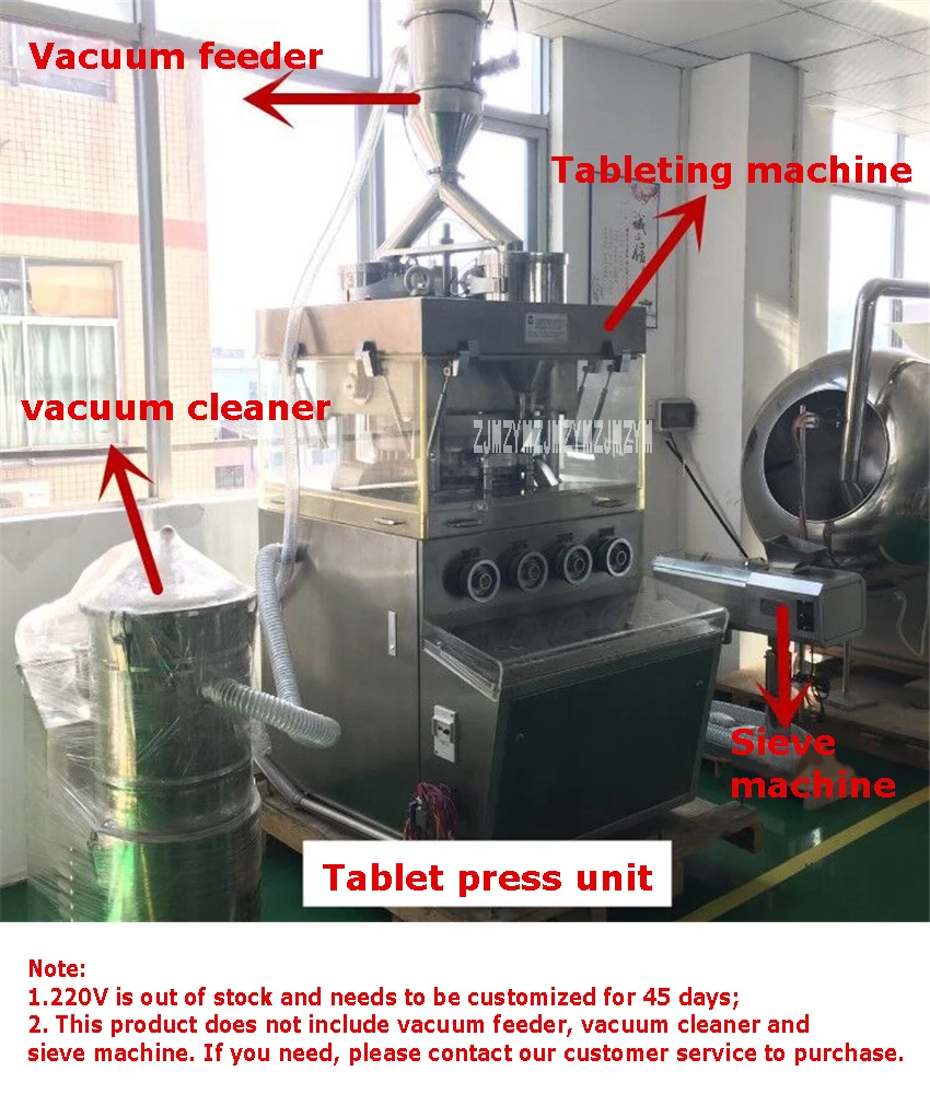 ZP-35D высокоскоростной таблетирования машина Нержавеющая сталь Tablet Пресс машина роторный таблет Пресс ing 150000 pc/h 220 V/3KW, 380 V/5.5KW