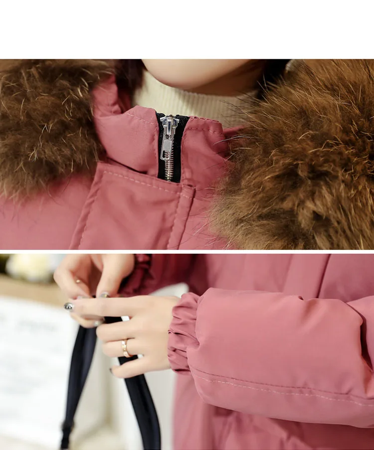Большие меховые зимние куртки для женщин, модные зимние куртки, женские пуховики из хлопка, женские теплые хлопковые пальто, верхняя одежда