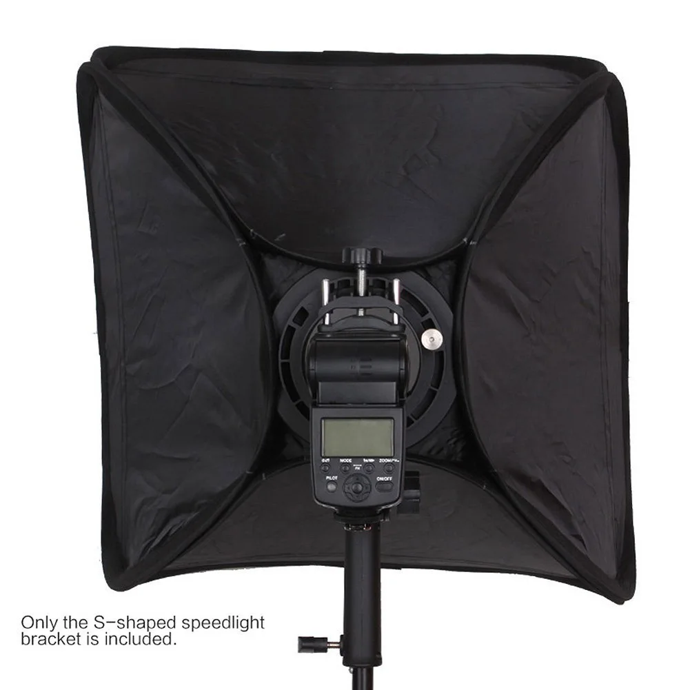 Новый кронштейн Pro держатель адаптера для вспышки Speedlite Snoot софтбокс с рукояткой