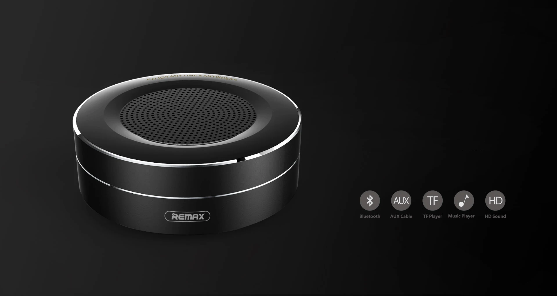 Remax Bluetooth Portable Speaker RB-M13 - Black