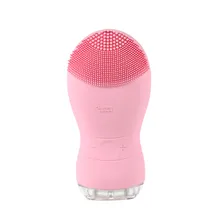 Электрическое очищающее средство для лица, водостойкое Силиконовое очищающее массажное средство для лица, ультразвуковая стиральная машина для лица, средство для удаления грязи и ухода за кожей