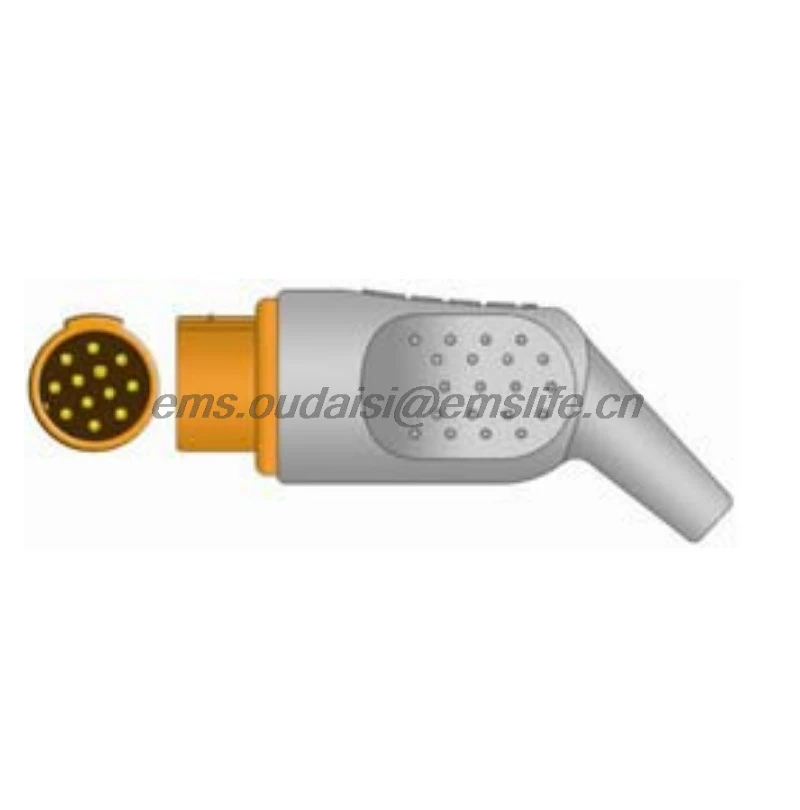 Kontron&amparrow 12pin IBP connector for patient monitor cable |