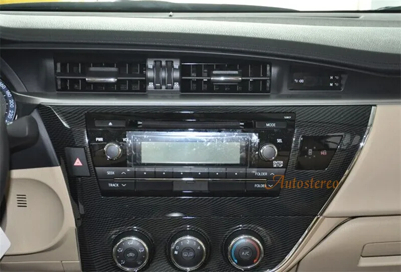 Cheap Android Tesla style Car No DVD player For Toyota Corolla 2014 2015 2016 Car GPS Navigation Multimedia Head unit tape recorder 6