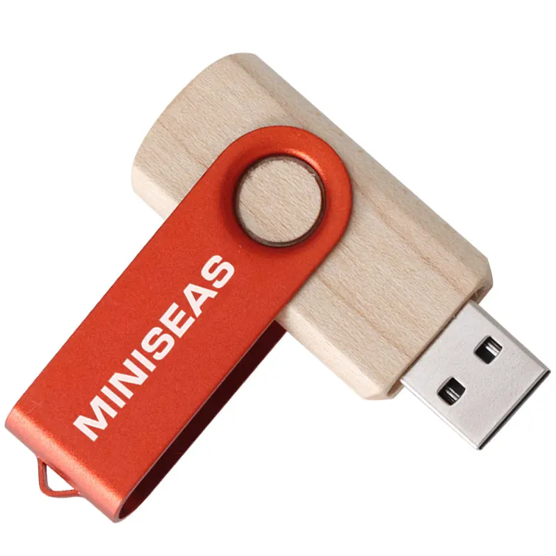 

Miniseas Wooden Usb Flash Drive Real Capacity Colorful micro memory 8G/16G/32G/64G Memory USB Stick Pen Drive Pendrive For PC