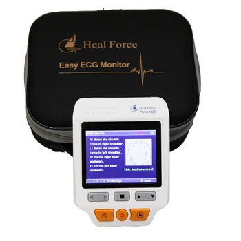 

Easy ECG EKG Handheld Heart Rate Monitor Sensor PRINCE 180D Heart Monitor