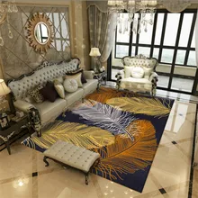 Скандинавский ковер с рисунком пером для гостиной, спальни, прикроватное одеяло, коврик для двери, для улицы, молитвенный салон, Домашний напольный коврик, Противоскользящие коврики