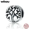 WOSTU-Cuenta para pulsera plata de primera ley Árbol de la vida, abalorio para brazalete, plata esterlina 100%, árbol de la vida, estilo clásico, CQC430 ► Foto 1/5
