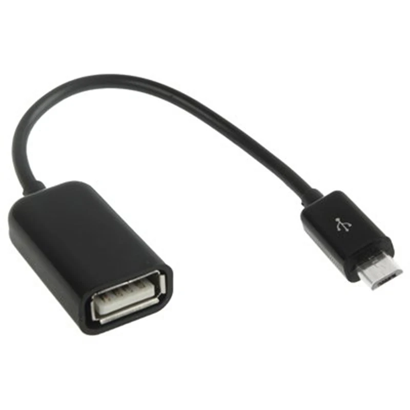 Черный Micro USB OTG кабель передачи данных Micro USB адаптер «Папа-мама» для samsung htc Android