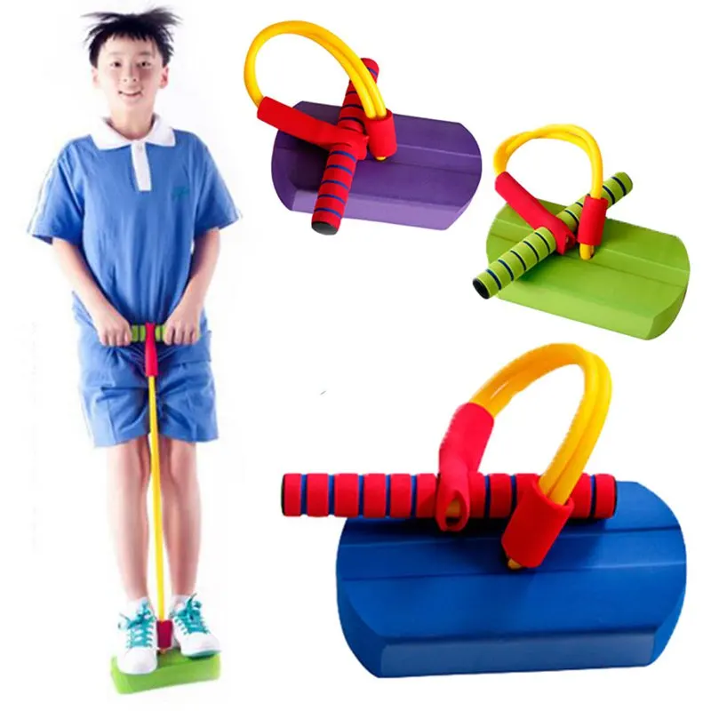 Популярные Pogo перемычки для детей и взрослых безопасные Pogo палки Крытый детские игрушки, игры на открытом воздухе