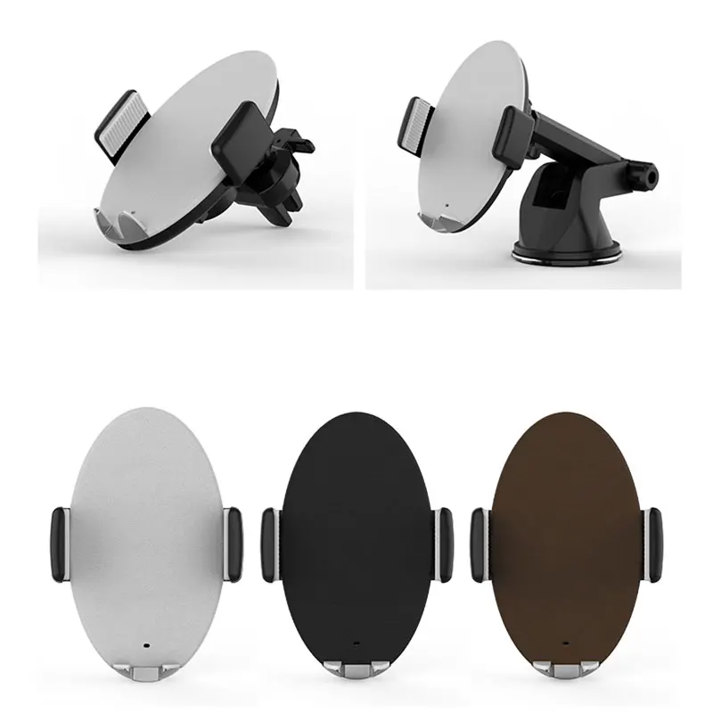 Ascromy Wireless Car Charger Dashboard Windshield Air Vent Gravity Phone Holder Mount For iPhone X 8 PLus Samsung Galaxy S9 S8 (4)