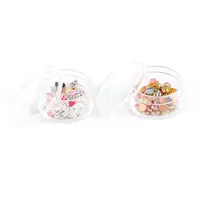 Empty 25/50 Space Nail Art Powder Gems Rhinestone Storage Container Case Box Plate Manicure Tool 2