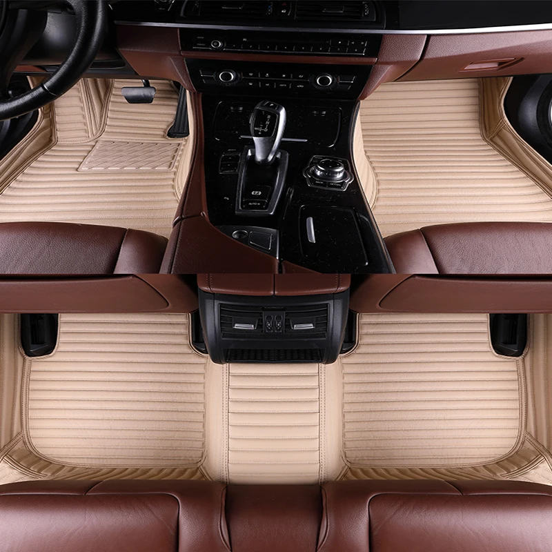 WLMWL Car Floor Mats For Chrysler all models 300c 300 Grand Voyager car accessories car styling Car Carpet Covers foot mat 