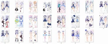 

July 2016 update gochuumon wa usagi desu ka anime Characters sexy loli kafuu chino throw pillow cover body Pillowcase