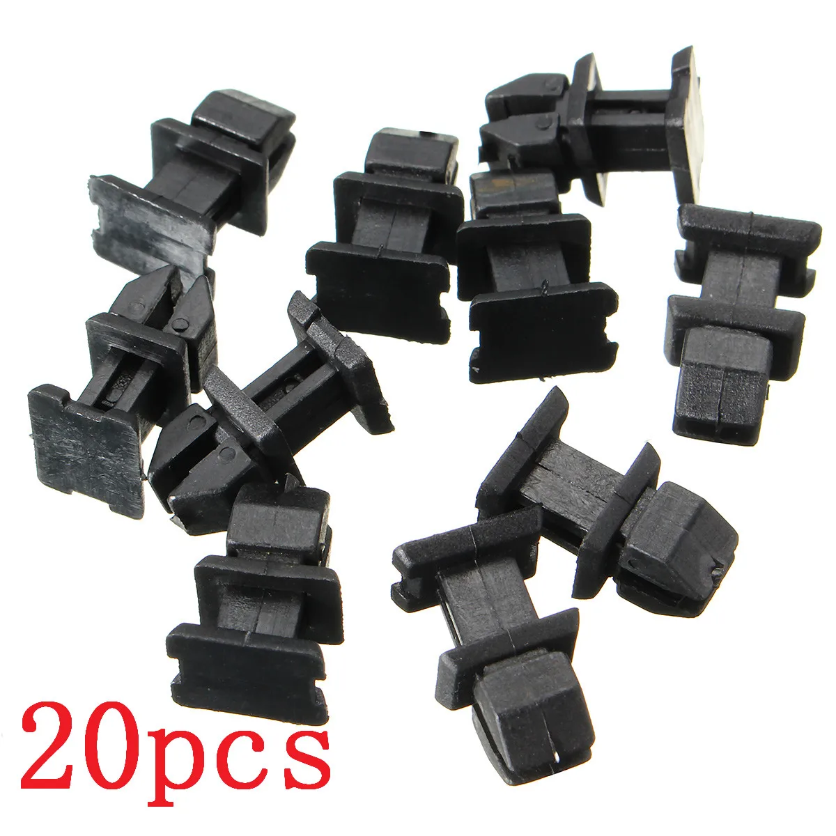 Buy 20Pcs Door Plastic Panel Clip Push Retainer Body