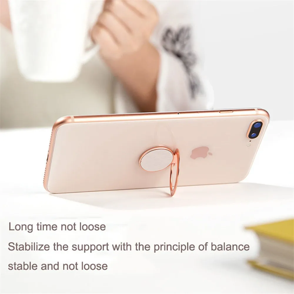 Finger Ring Smartphone Mobile Phone Stand Holder For iPhone XS Max Huawei Samsung Xiaomi Ultra Thin Smart Phone Car Mount Stand