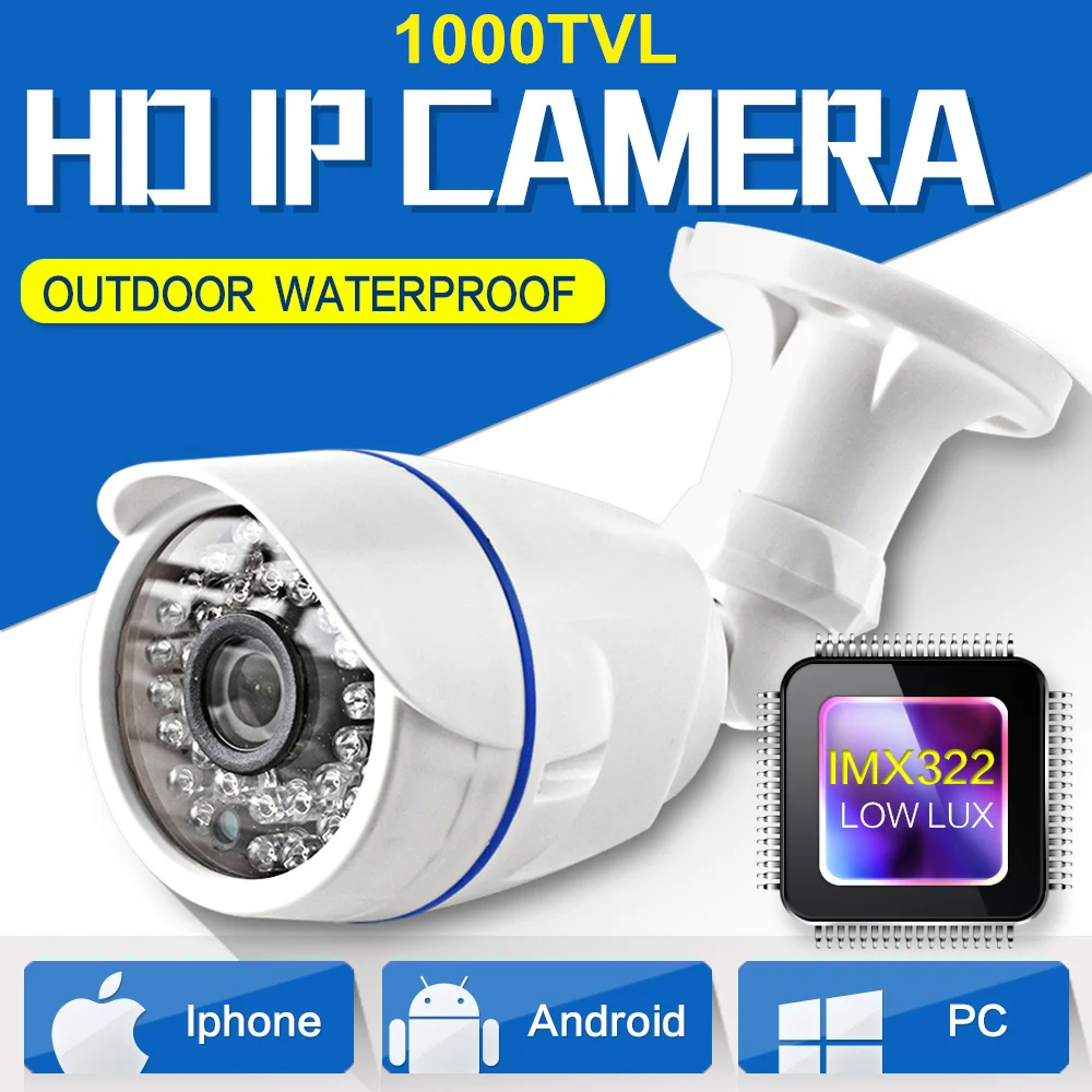 

Home Security Camera 1000TVL Color CCTV Camera IR Cut Day/Night Vision Outdoor Waterproof Bullet Camera cctv surveillance