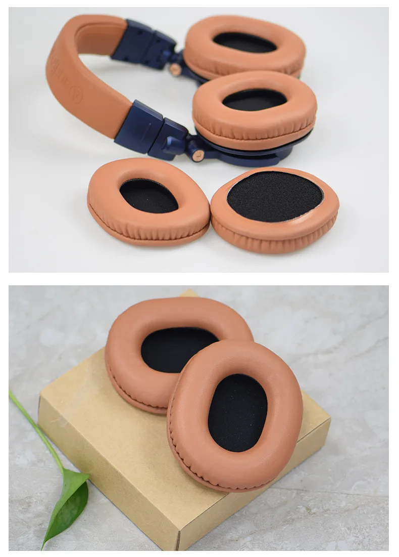 Foam Ear Pads Cushions Headband for Audio Technica ATH M50X M50M40XM40 for Sony MDR for Monoprice 8328 Headphones 10.15 (1)