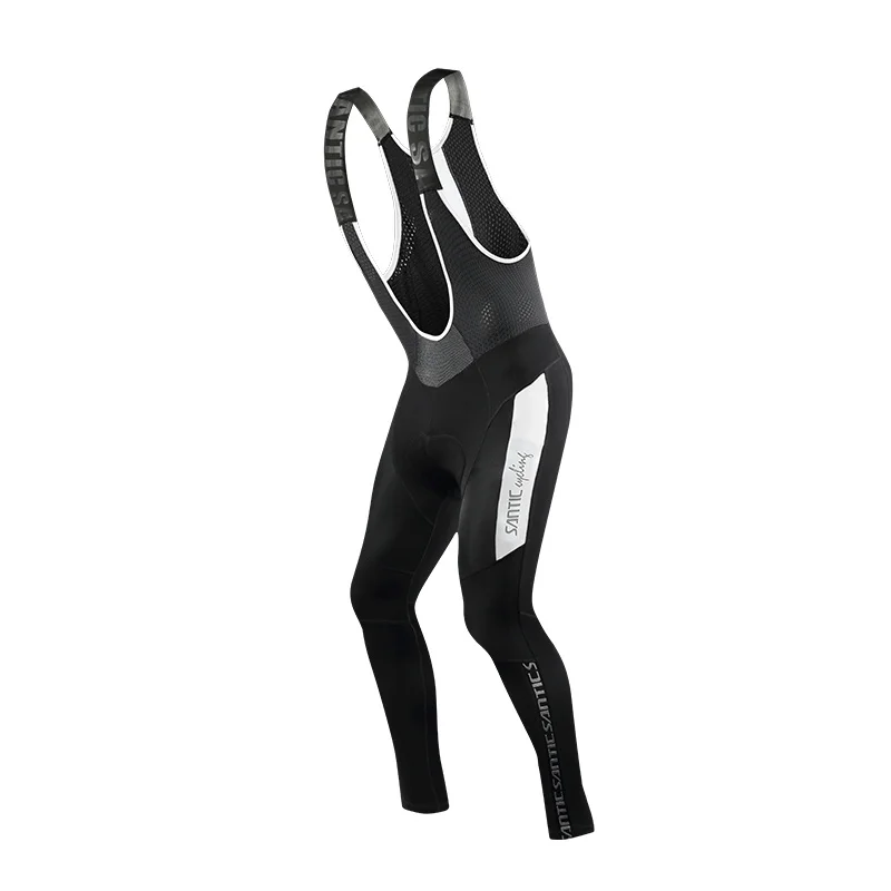 Sanitc мужские длинные штаны для велоспорта зимние теплые флисовые штаны для велоспорта 4D с подкладкой для велосипеда