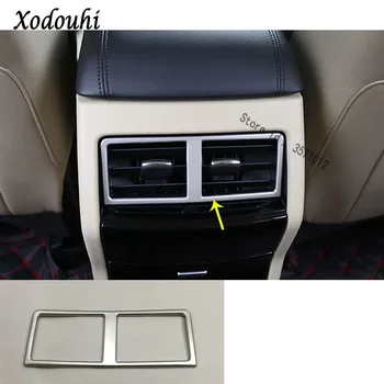 

For Ford EDGE 2015 2016 2017 car cover stick garnish cover trim ABS Chrome rear upside Air conditioning Outlet Vent 1pcs