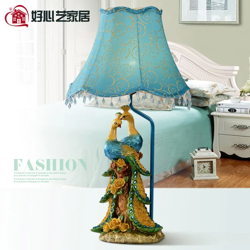 

Resin Table Lamps Indoor Lighting New Europe Type Desk Lamp High-end Luxury Bedroom Beside Lamp Creative Decoration Lamp