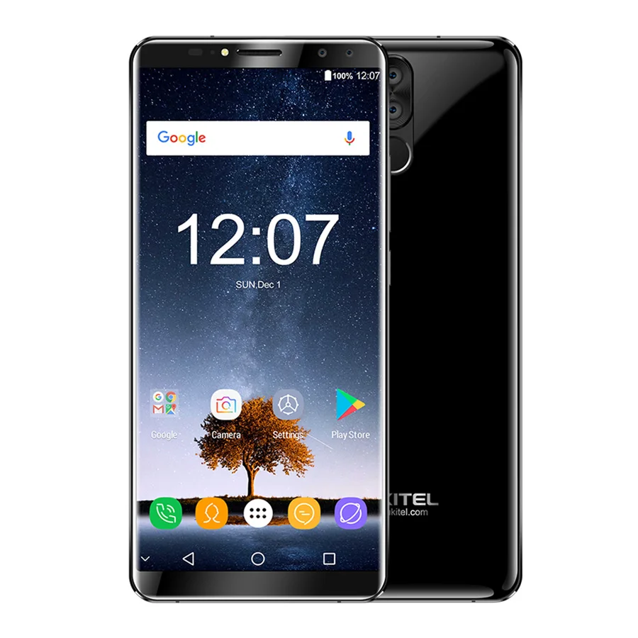 Мобильный телефон OUKITEL K6 FHD экран 6 дюймов 18:9 сканер лица ГБ ОЗУ 64 ПЗУ