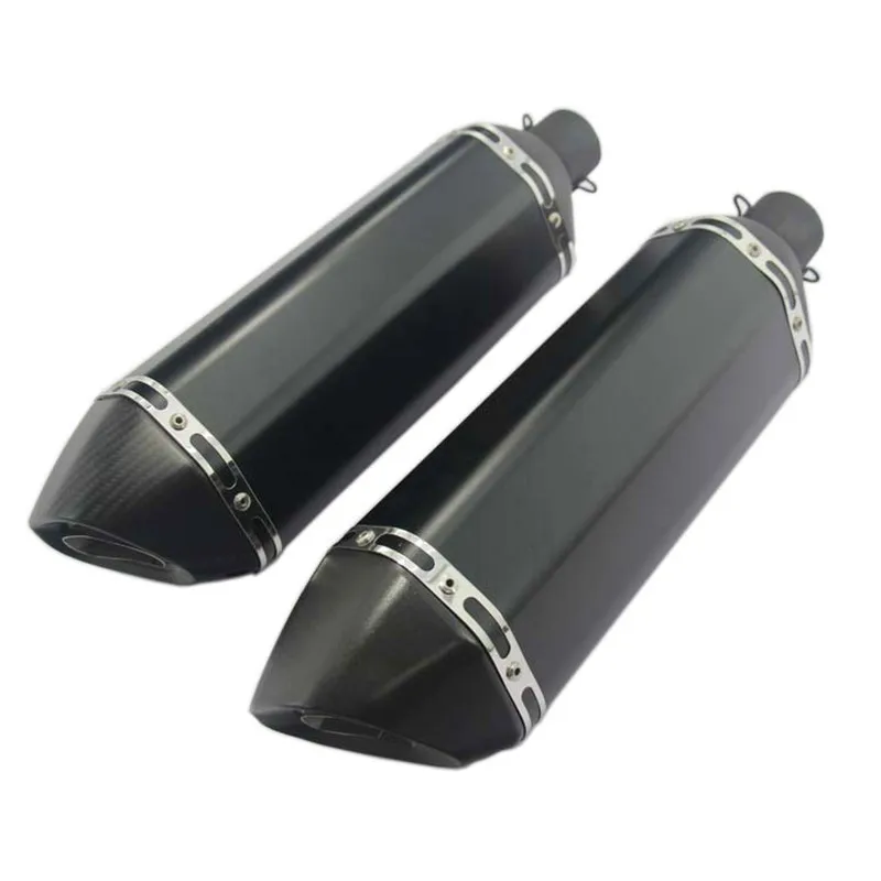 

485mm Modified Akrapovic Motorcycle Exhaust pipe Muffler escape moto silencer for Z750 Z800 Z1000 TMAX530 mt07 mt09 ktm atv
