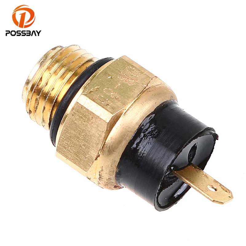 

POSSBAY Motorcycle Radiator Fan Switch Temp Sensor For Honda VFR700F VFR750F VFR800 Cooling System Temperature Control Switch