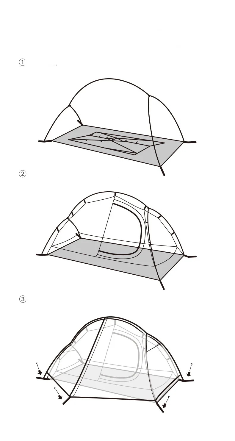 Barracas à Prova Barraca de Acampamento Naturehike Ciclismo Único Dwaterproof Água 1 2 Pessoa Mochila Trekking Montanha Pu4000 Ultraleve 18 água 1 2 pessoa mochila trekking montanha