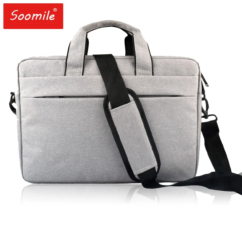 Soomile Laptop Bag 14 15 inch notebook Handbag Shoulder bag Fashion