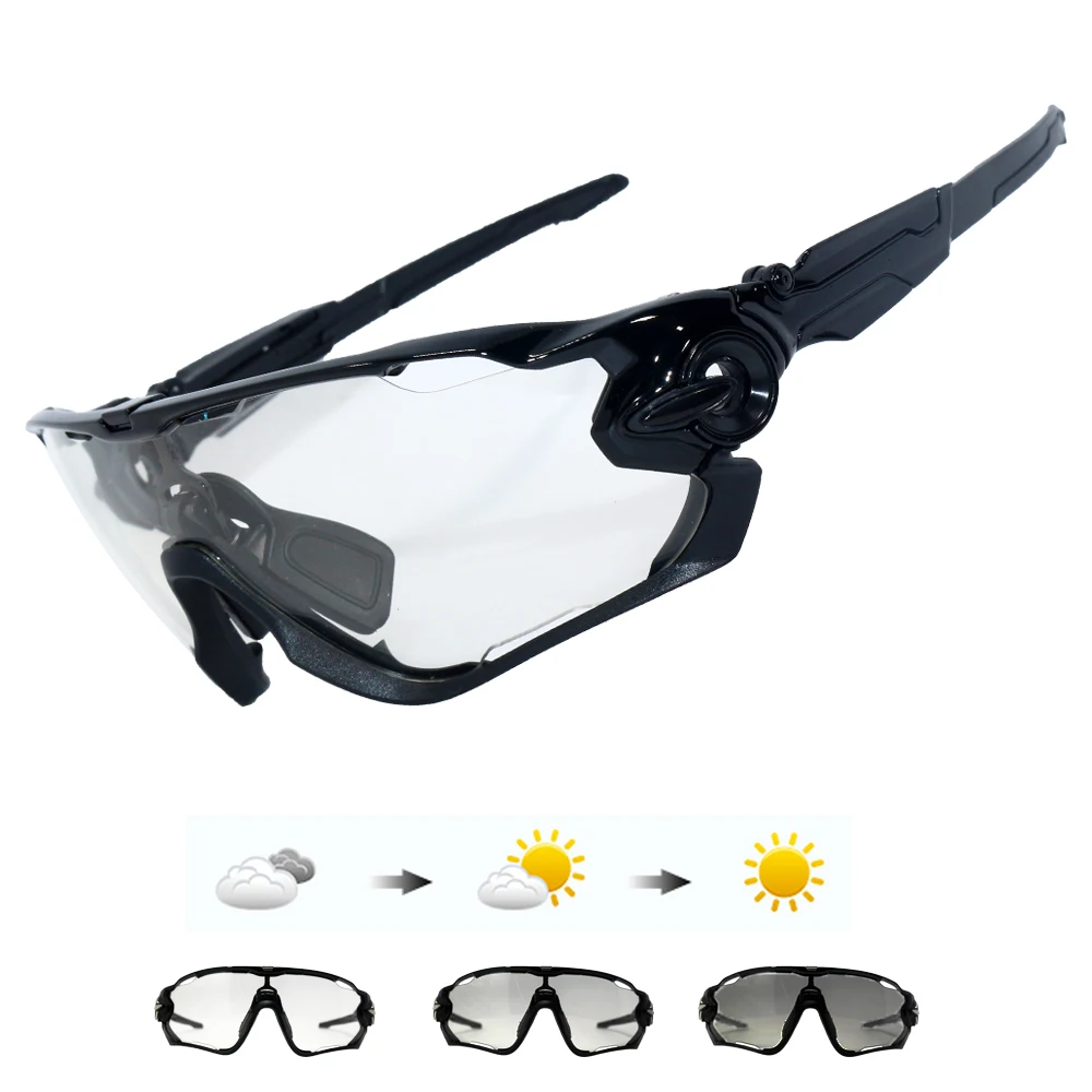 Buy Photochromic UV400 Cycling Glasses Clear Bike