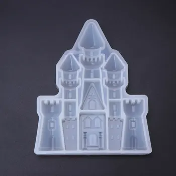 

Silicone Mold Craft Castle Epoxy Resin Christmas Wedding DIY Jewelry Making Cake