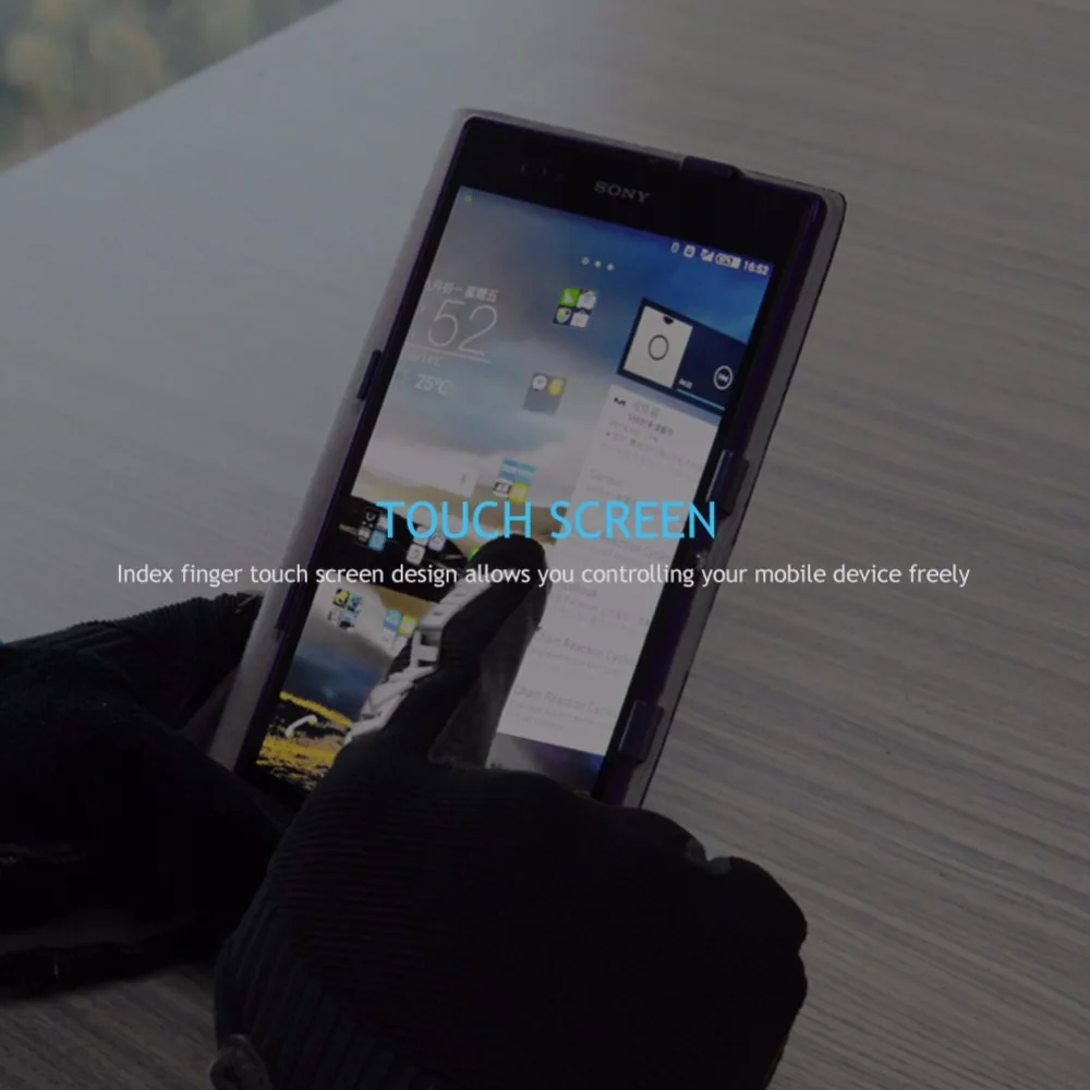 Full Finger Touch Screen Cycling Gloves Road MTB Mountain Bike Gloves Bicycle Outdoor Sport Gel Pad Gloves Breathable Equipment