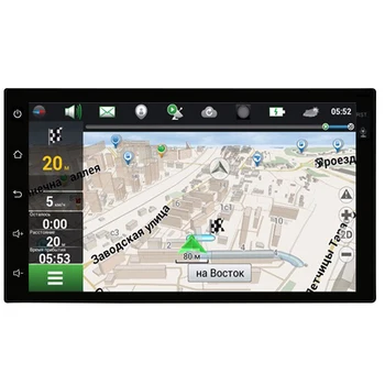 

2 din Android 8.0 Car DVD 7'' Player GPS+Bluetooth+Wifi+Quad Core+Radio 1024*600 screen car stereo radio