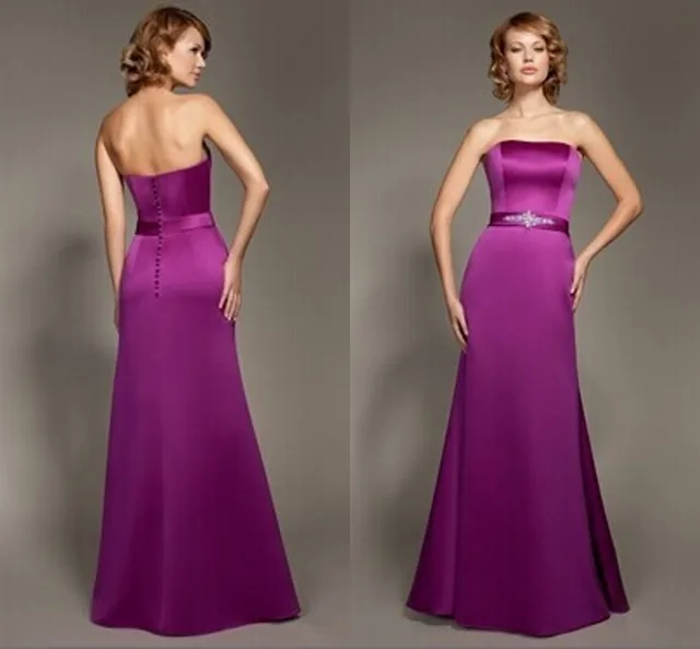 Royal Purple Bridesmaid Dresses