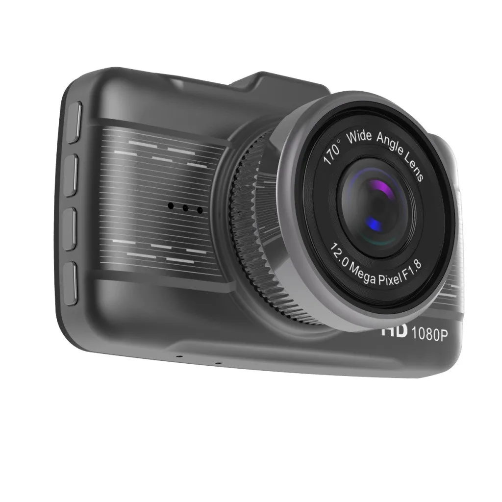 4 дюйма ЖК-дисплей ips с двумя объективами Автомобильный видеорегистратор FHD 1080P приборной панели Камера 170 ° вождения DVR Высокая чувствительность мониторинг парковки 170 ° Угол# P20
