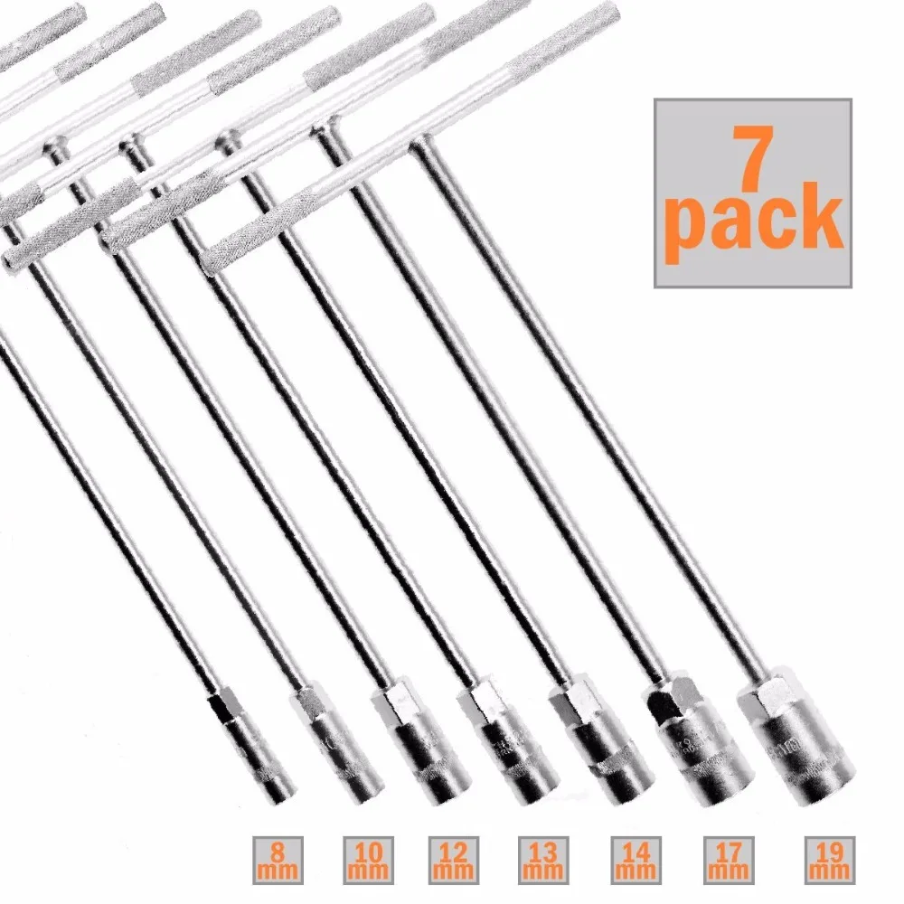 KSEIBI 211251 T Handle Socket Wrench Set 6 Point Socket (7 Pack)in