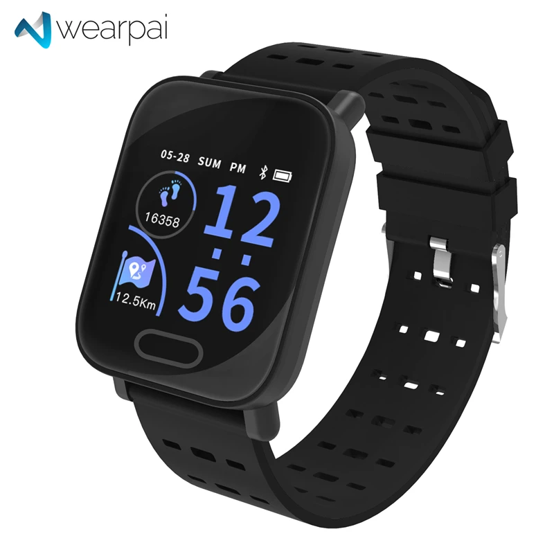 Wearpai L3 Bluetooth Smartwatch мужчин и женщин сердечный ритм трекер сообщение напоминание