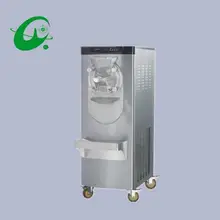 38-46L/ч Нержавеющая сталь коммерческий вертикальный твердое мороженое машина 10.6L твердое мороженое машина по изготовлению