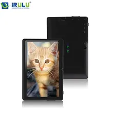 iRULU eXpro X1 7″ Tablet 1024*600 HD A33 Quad Core 512MB RAM 16GB ROM Android4.4 Kitkat Tablet PC Wifi With EN Keyboard