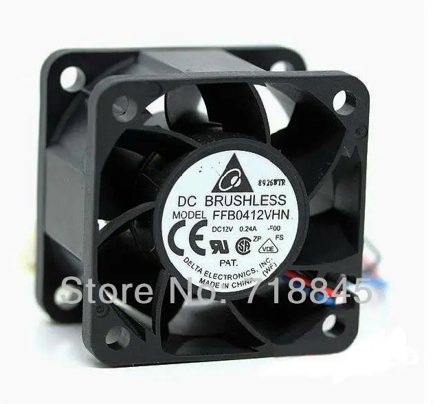 Двухшариковый вентилятор Delta 4 см для серверов 4cm1U 4028 ffb04hn 12 В А|4 cm fan|server fanfan 12v |
