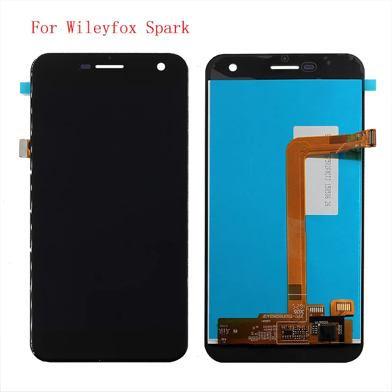 Кодирующий преобразователь сенсорного экрана в сборе ЖК дисплей для Wileyfox Spark