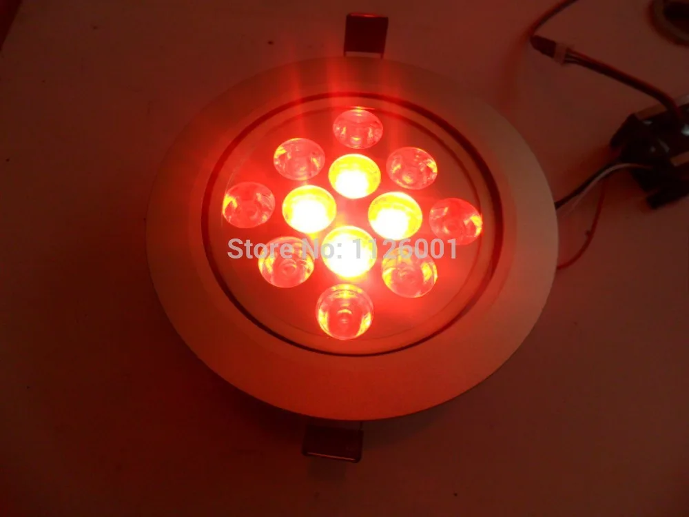 2017 Sale Led Spotl 4pcs/lot Input Ac24v 12*3w Bridgelux Led Downlight