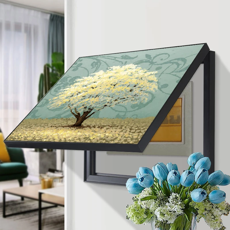 

Meter Box Decorative Painting Vertical Modern Box Wall Decoration Wall Shelf Hanging Plug Board Bracket Storage Box 24 Style