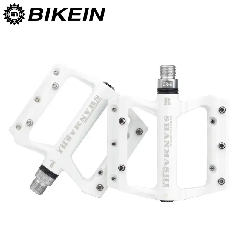 white bmx pedals