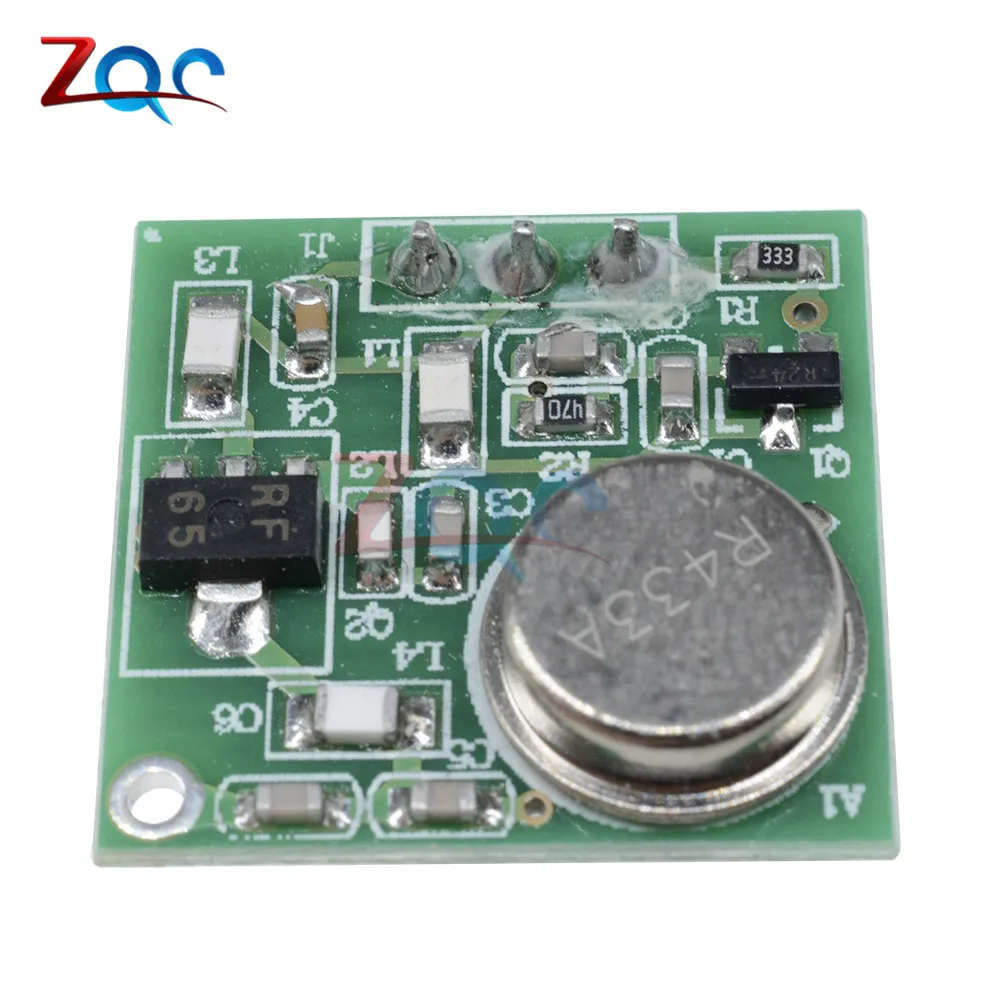 DC 9 V 12 беспроводной модуль платы fm передатчика ZF 4 433 92 MHz # P 433MHZ передатчика|Детали