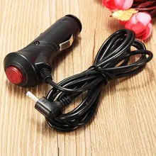 1M DC12V Car Motorcycle 3.5mm E-Dog Radar Cigarette Lighter Power Plug Switch Car Charge Adapter