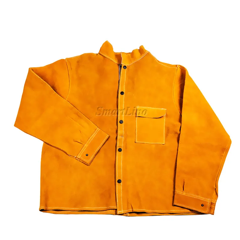 

Protective Apparel Insulated Garments ANTI-CUT Safety Clothing Protective Welding Jacket Work Pants Leather Welding Clothing